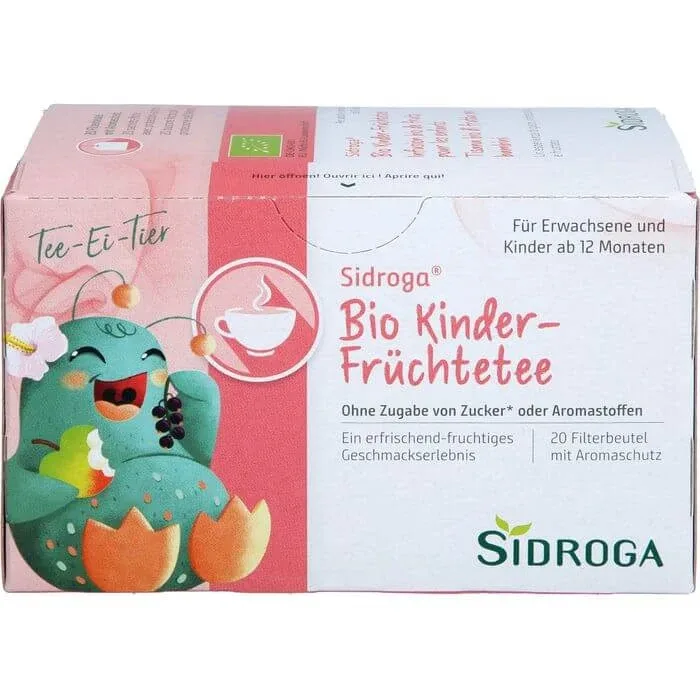 SIDROGA Ceai de fructe organic pentru copii Filtru sac 30 g — preț și oferte