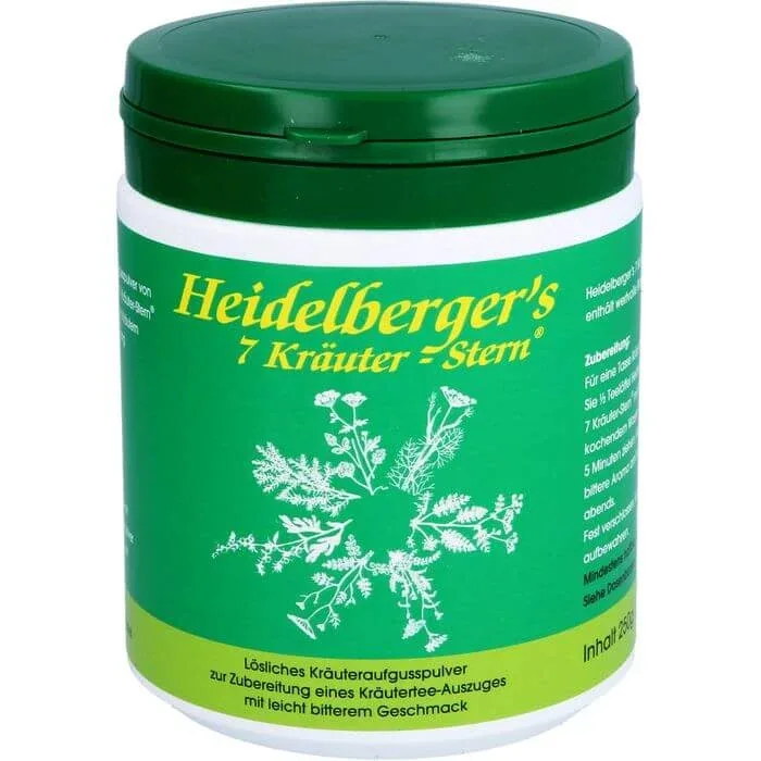 HEIDELBERGERS 7 Herbs Star Tea 250 g — preț și oferte