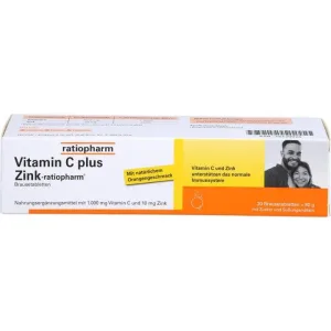 VITAMINA C PLUS Zink-ratiopharm Tablete efervescente 20 Capsule