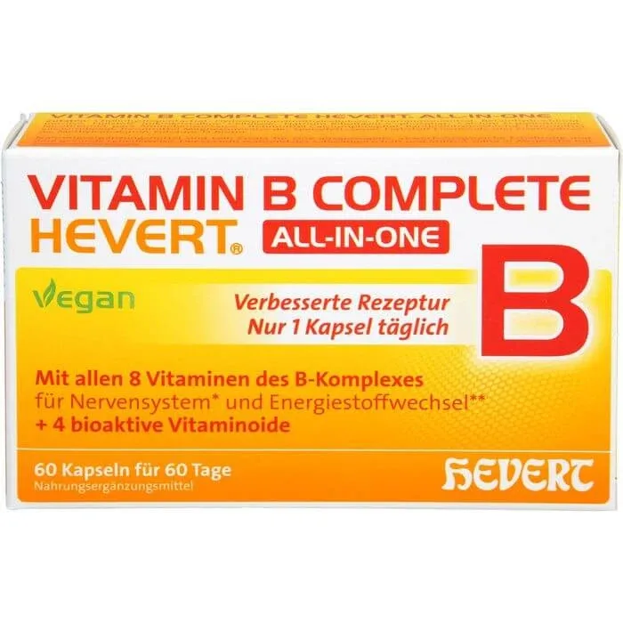 VITAMINA B COMPLETE Hevert all-in-one Capsule 60 Capsule — preț și oferte