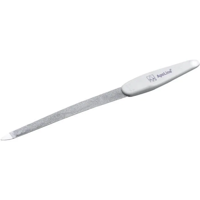 APOLINE pilă de unghii curbată 17 cm cromată 1 buc. — preț și oferte