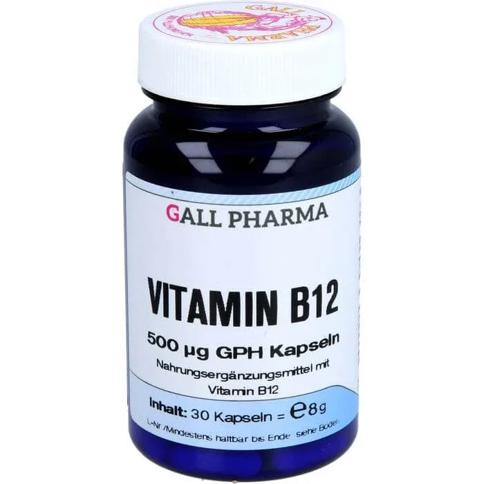 VITAMINA B12 500 µg GPH Capsule 30 Capsule — preț și oferte