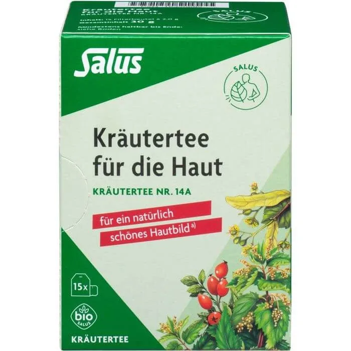 Ceai de plante pentru piele Nr.14a Organic Salus Fbtl. 15 St. Salus Haus — preț și oferte