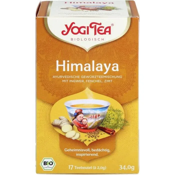 YOGI TEA Himalaya Organic Filtru sac 34 g — preț și oferte