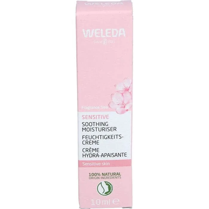 WELEDA Sensitive Cremă hidratantă neparfumată 10 ml — preț și oferte