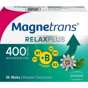 MAGNETRANS Relax+ 400 mg granule sticks afine 20 buc.