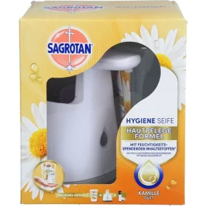 SAGROTAN No-Touch Starter Set Camomile Scent 1 buc.