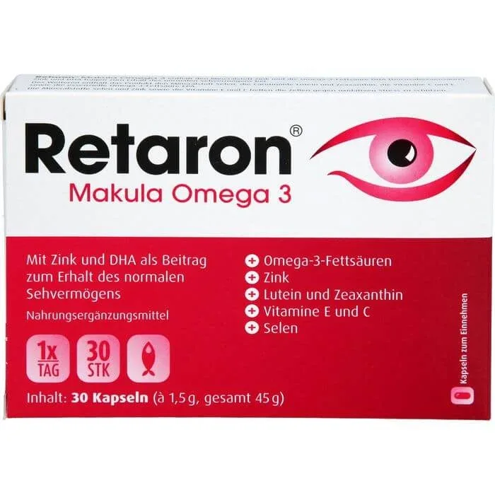 RETARON Macula Omega-3 Capsule 30 Capsule — preț și oferte