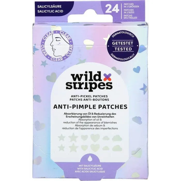 WILD STRIPES Patch-uri anti-imperfecțiuni Holo Clear 24 buc. — preț și oferte