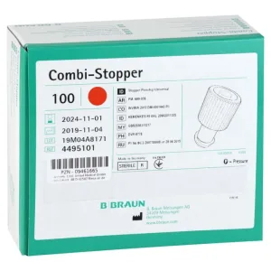 Combi dop de închidere conuri roșu 100 buc