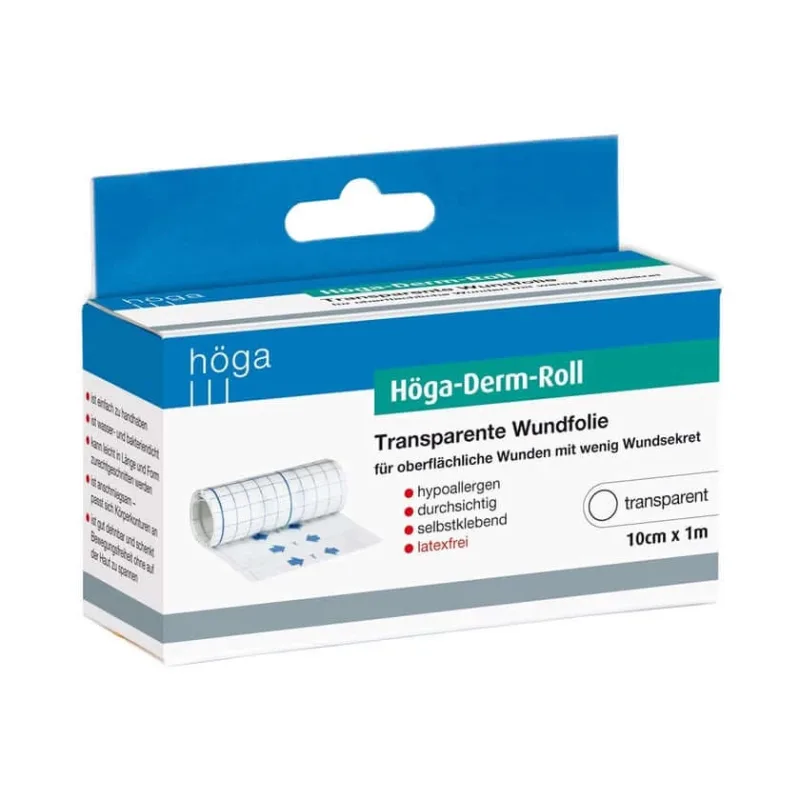 Höga-derm-roll Folie transparentă pentru rană 10 1 buc — preț și oferte