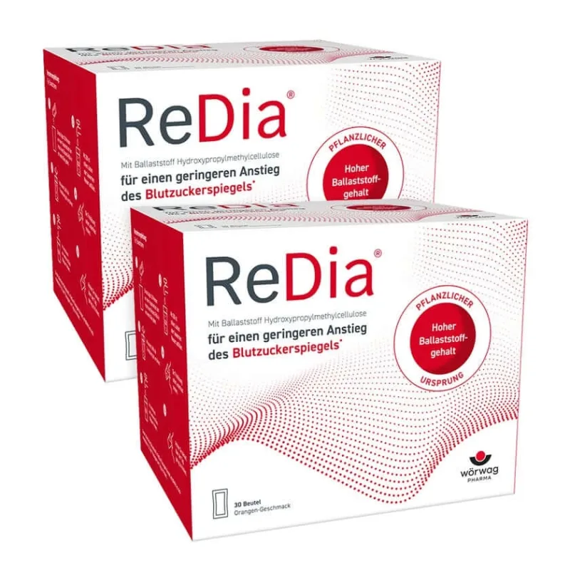 ReDia Fibre Drink Pachet dublu 2X30X12 g WORWAG PHARMA — preț și oferte