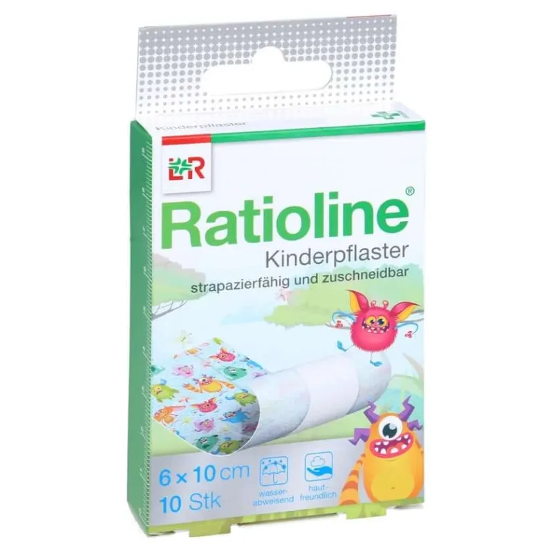 Ratioline plasturi pentru copii tăiați la dimensiunea 6 10 buc — preț și oferte