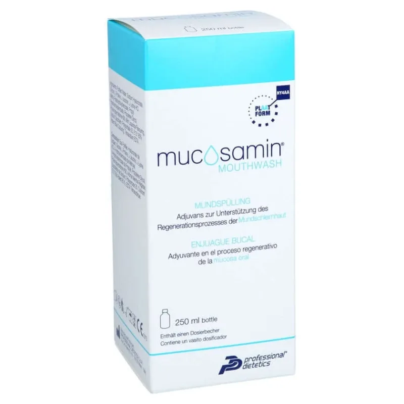 Mucosamină soluție de apă de gură 250 ml — preț și oferte