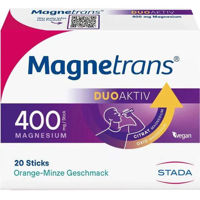 MAGNETRANS duo-aktiv 400 mg Sticks 20 Sticks — preț și oferte