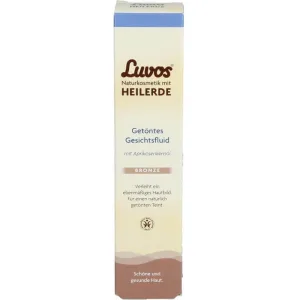 LUVOS cosmetică naturală fluid facial colorat bronz 50 ml