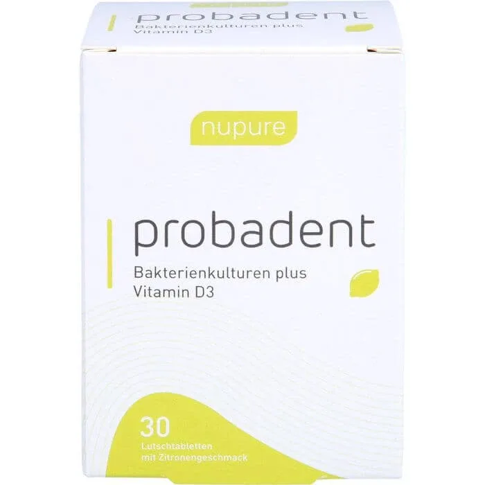 NUPURE probadent probiotic pentru respirație urât mirositoare Lut. 30 buc. — preț și oferte