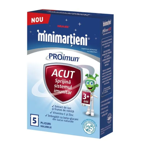 Minimartieni PROimun ACUT plicuri, Walmark | 5buc — preț și oferte