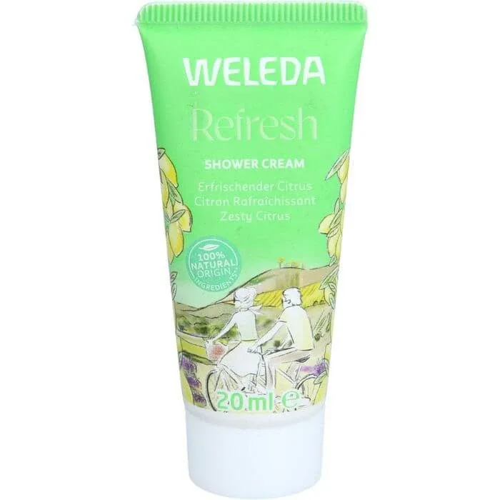WELEDA Cremă de duș revigorantă cu citrice 20 ml — preț și oferte