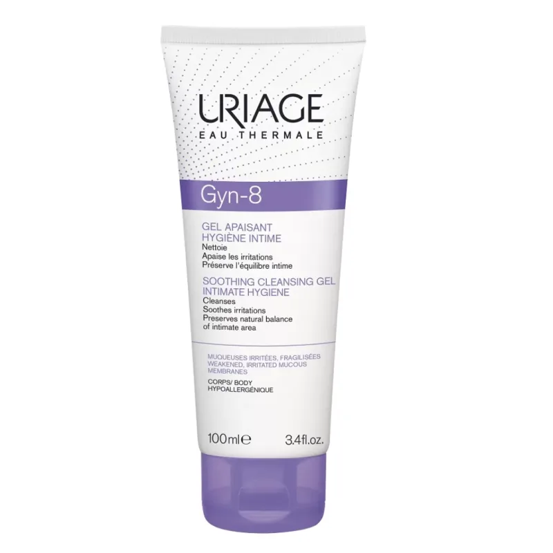 Gel intim de curatare Gyn8, 100ml, Uriage — preț și oferte