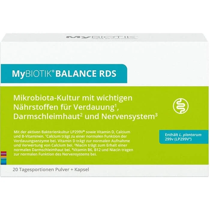 MYBIOTIK BALANCE RDS 20x2 g Plv.+20 capsule 1 P — preț și oferte