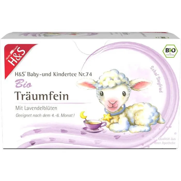 H&S Organic Baby and Children's Tea Träumfein pungi filtru 24 g — preț și oferte