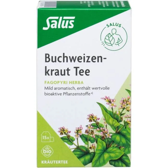 HREANĂ DE GRÂU Ceai Fagopyri herba Organic Salus Fbtl. 15 St. Salus Haus — preț și oferte