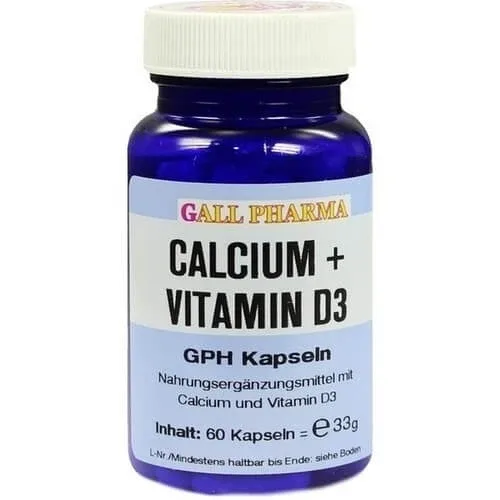 CALCIU+VITAMINA D3 GPH Capsule 60 Capsule — preț și oferte