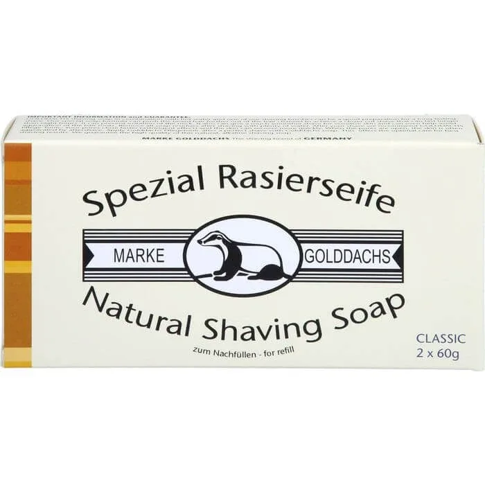 SHAVING SOAP Classic 2-pack GOLDDACHS 120 g — preț și oferte