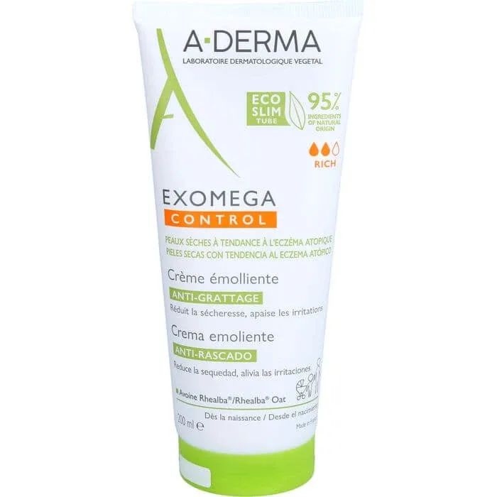 A-DERMA EXOMEGA CONTROL cremă hidratantă 200 ml — preț și oferte