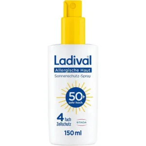 LADIVAL spray de protecție solară pentru pielea alergică SPF50+ 150 ml