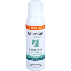 ALLPRESAN diabetic Inten.+Repair w.Urea Foam-Cr. 125 ml