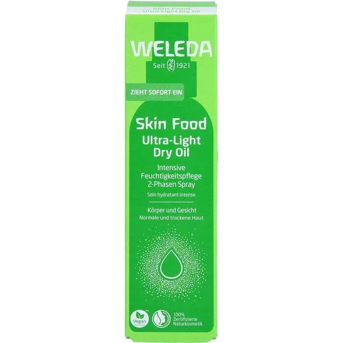 WELEDA Skin Food ulei uscat ultra-ușor 100 ml — preț și oferte