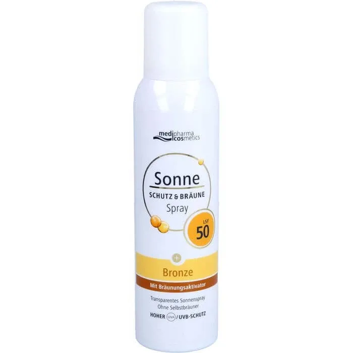 SONNE Spray de protecție și bronzare bronz SPF 50 150 ml — preț și oferte