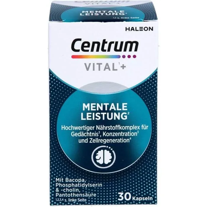 CENTRUM Vital+ Mental Performance Capsule 30 Capsule — preț și oferte