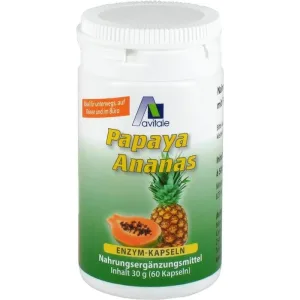 PAPAYA ANANAS Enzime Capsule 60 Capsule