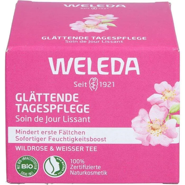 WELEDA Îngrijire de zi netezitoare Trandafir sălbatic și ceai alb 40 ml — preț și oferte