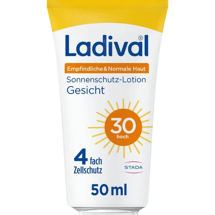 LADIVAL loțiune pentru ten sensibil față SPF 30 50 ml — preț și oferte