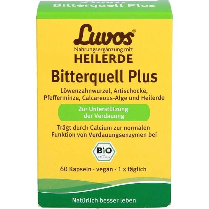 LUVOS Healing Earth Organic Bitter Spring Plus Capsule 60 Capsule — preț și oferte