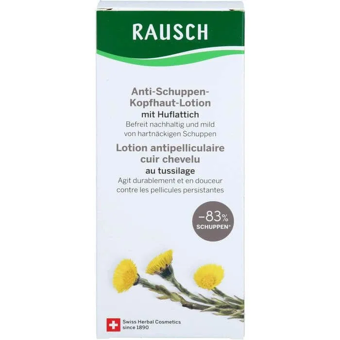 RAUSCH Loțiune anti-mătreață pentru scalp + Coltsfoot 200 ml — preț și oferte