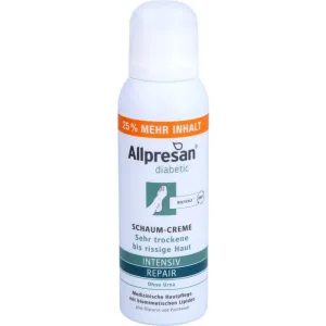 ALLPRESAN diabetic Inten.+Repair o.Urea Spumă-Cr. 125 ml