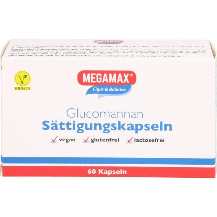 MEGAMAX Satiety Capsule Glucomanan 60 Capsule — preț și oferte