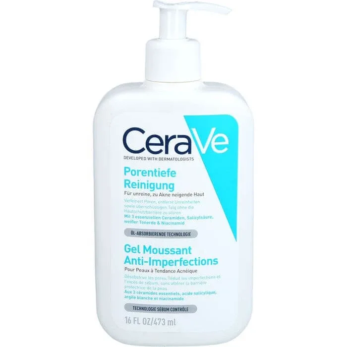 CERAVE gel de curățare profundă a porilor 473 ml — preț și oferte
