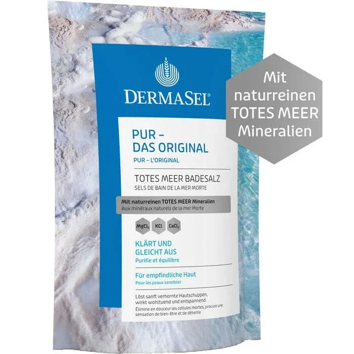 DERMASEL Săruri de baie din Marea Moartă Pure 500 g — preț și oferte