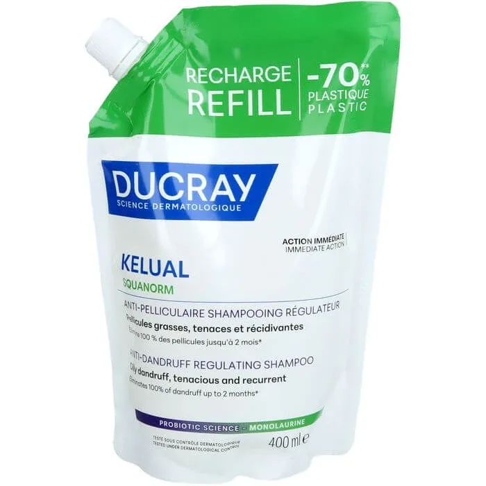 DUCRAY KELUAL SQUANORM Anti-mătreață Șampon.fet.Ref 400 ml — preț și oferte