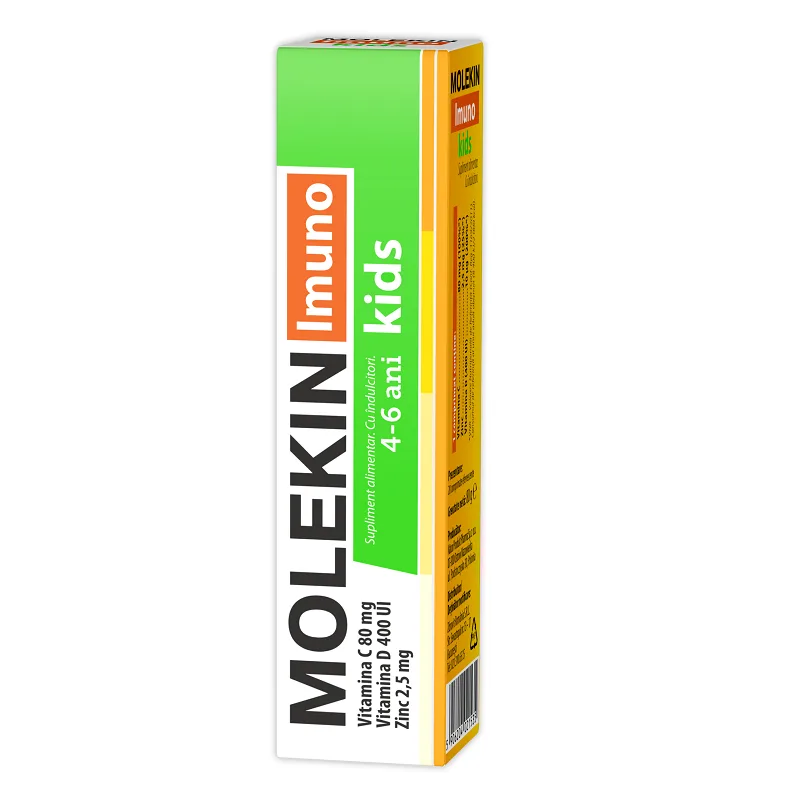 Molekin Imuno Kids, Zdrovit | 20 comprimate efervescente NP PHARMA — preț și oferte