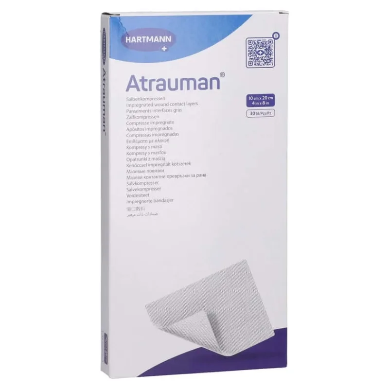 Atrauman 10x20 cm comprese sterile 30 buc — preț și oferte