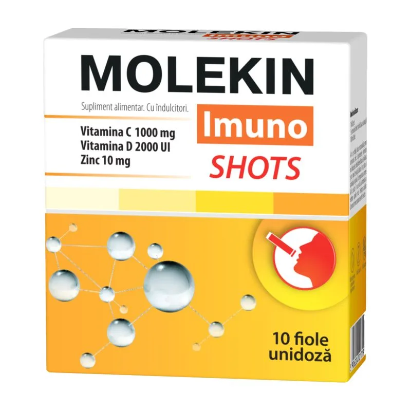 Molekin Imuno Shots, Zdrovit | 10 fiole NP PHARMA — preț și oferte