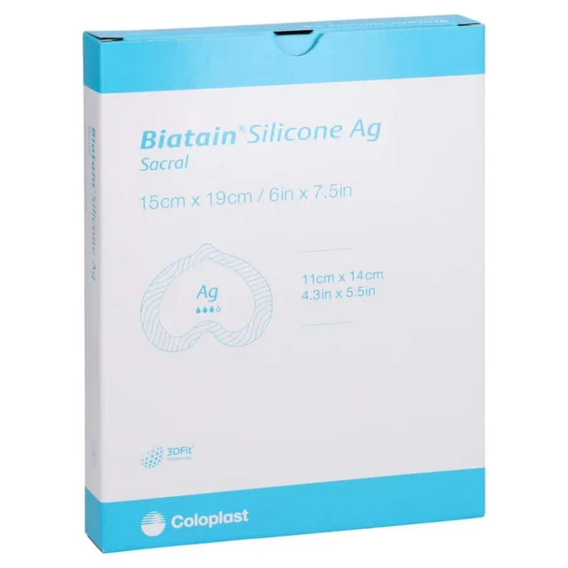 Biatain silicon Ag spumă bandaj sacr.small 5 buc — preț și oferte