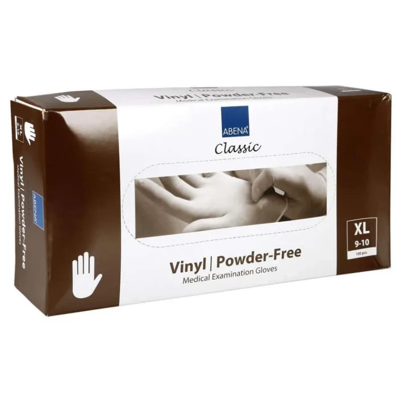 Mănuși de vinil fără pudră x-large 100 buc — preț și oferte